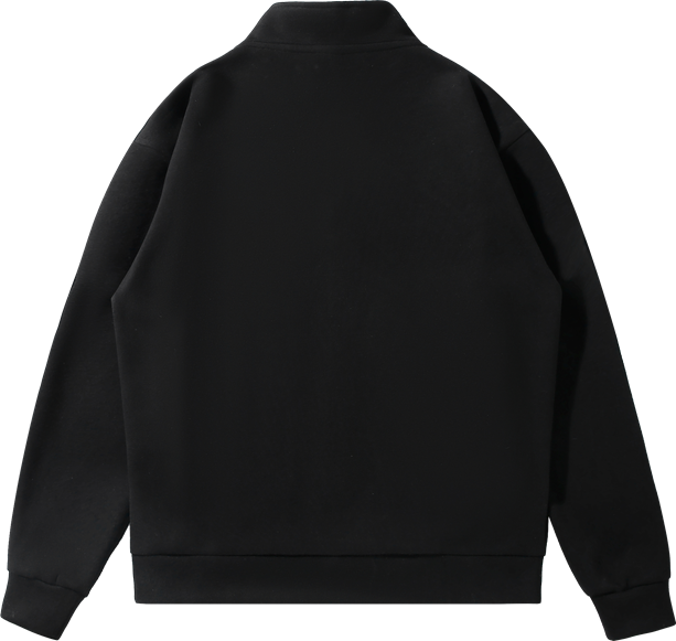 350g high-neck half-zip sweatshirt - Image 4