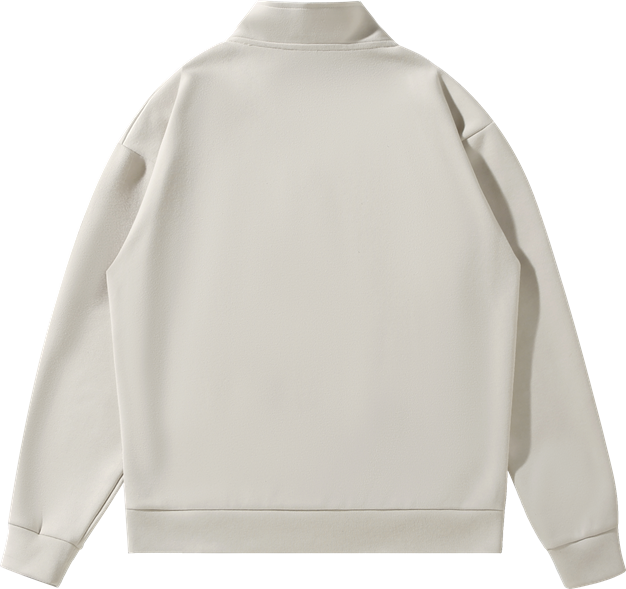 350g high-neck half-zip sweatshirt - Image 3