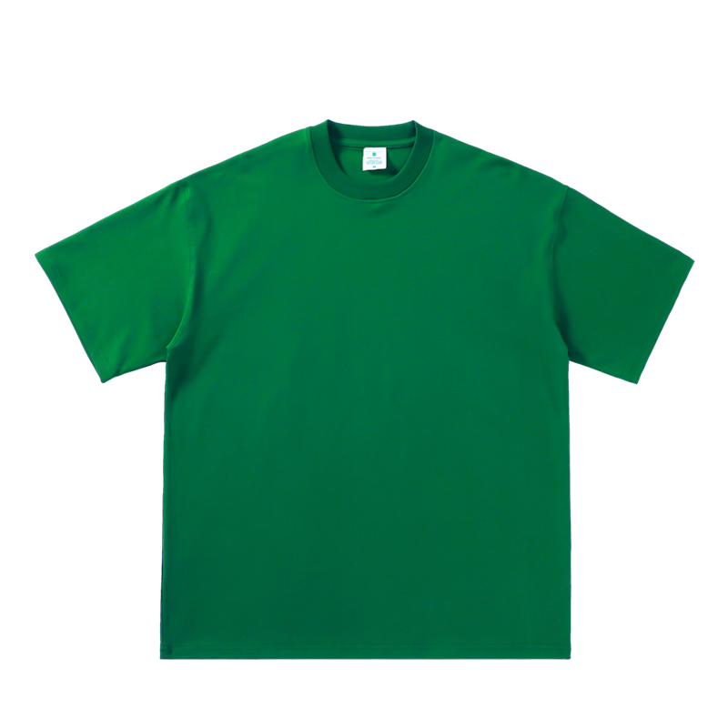 280g small-neck pure cotton T-shirt